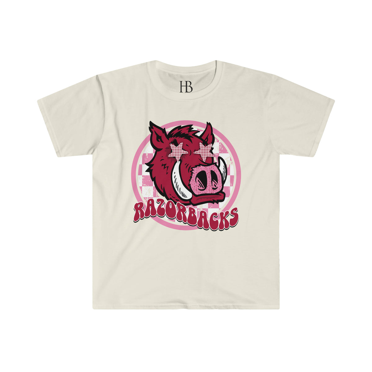 Hazel Blues® |  Razorbacks Softstyle Graphic T-Shirt