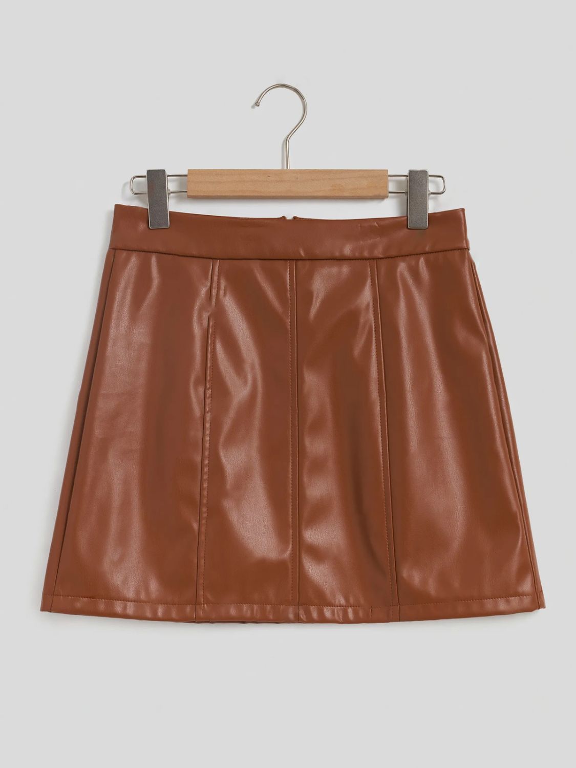 Hazel Blues® |  Mini Skirt with Zipper