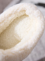 Hazel Blues® |  Contrast Round Toe Flat Slippers