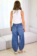 Hazel Blues® |  Drawstring Jeans with Pockets