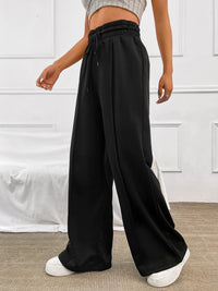 Hazel Blues® |  Honey Drawstring Elastic Waist Wide Leg Pants