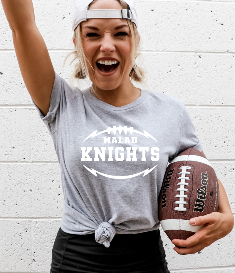 Hazel Blues® | Knights Bolt Football: TEE