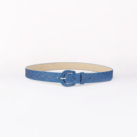 Hazel Blues® |  Sequin PU Leather Belt