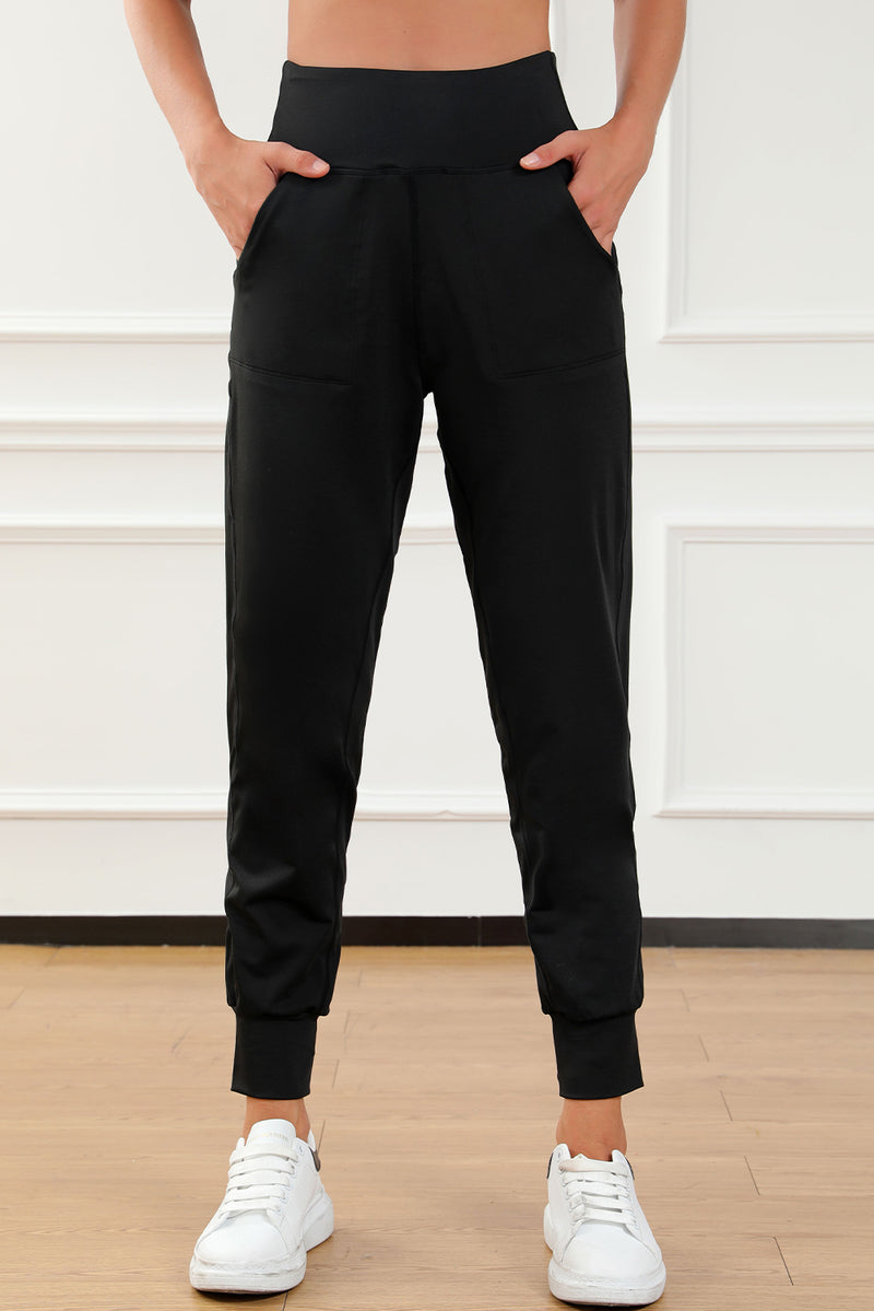 Hazel Blues® |  High Waist Joggers with Pockets