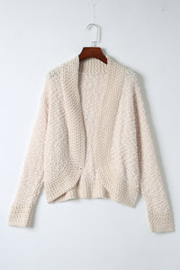 Hazel Blues® |  Solid Color Open Front Cardigan