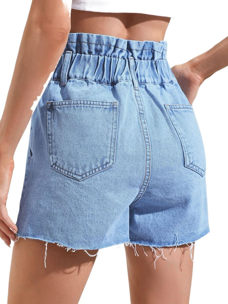 Hazel Blues® |  Denim Shorts with Pockets