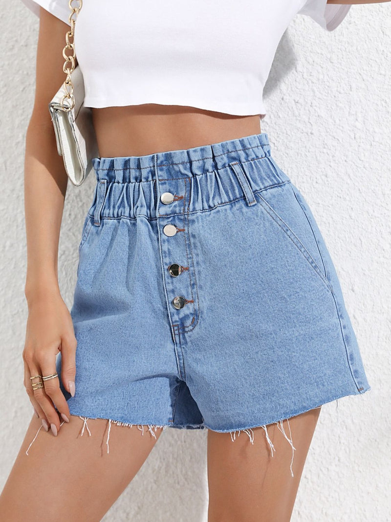 Hazel Blues® |  Denim Shorts with Pockets