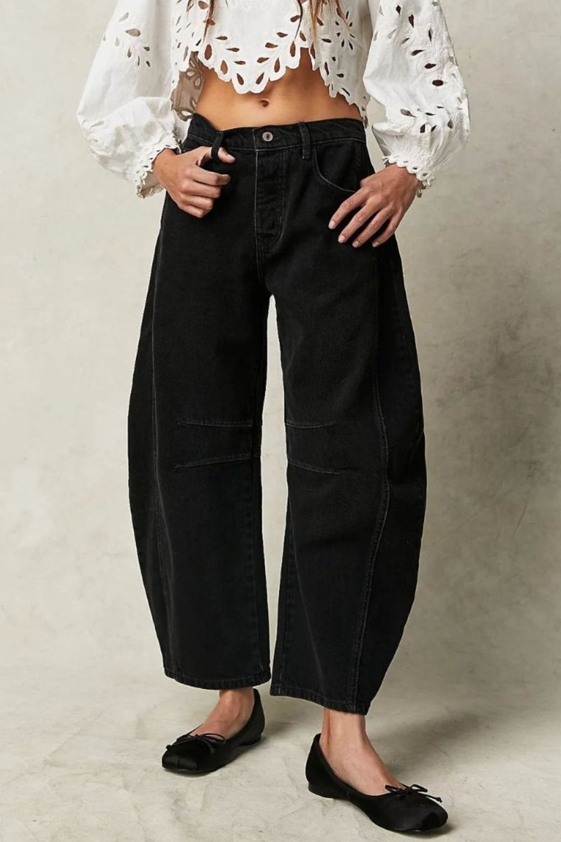 Hazel Blues® |  Wide Leg Jeans with Pockets