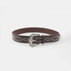 Hazel Blues® |  PU Leather Rhinestone Belt