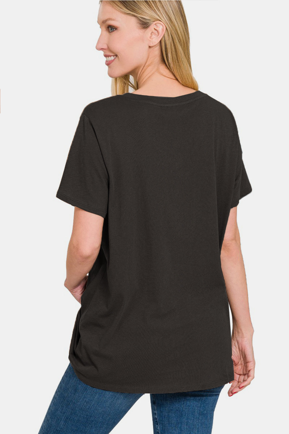 Hazel Blues® |  Zenana V-Neck Short Sleeve T-Shirt