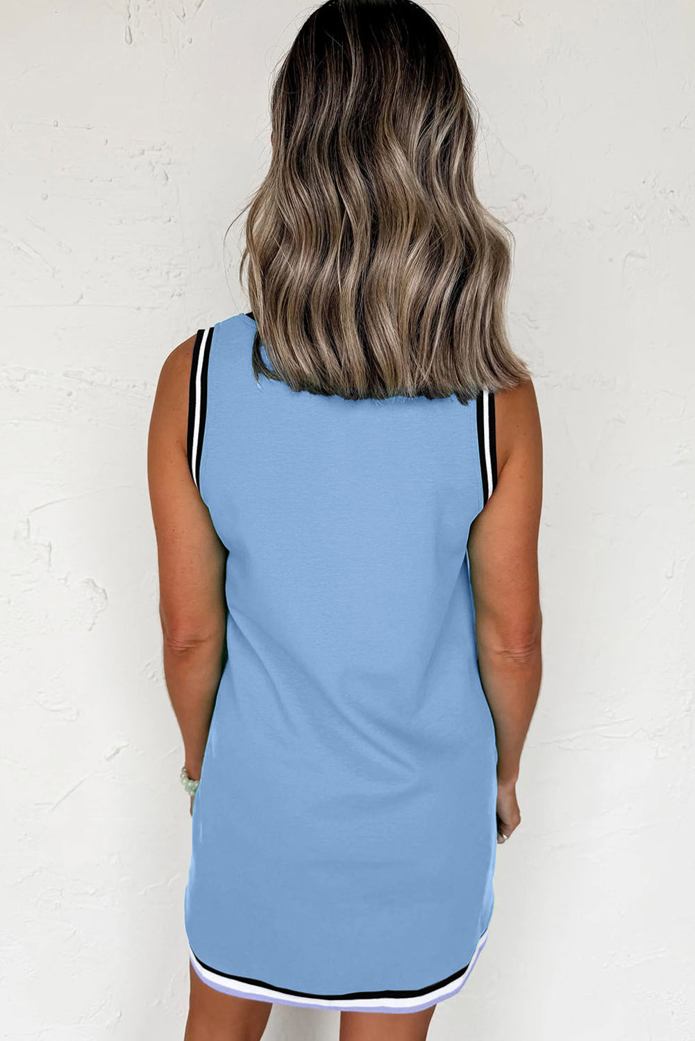 Weekend Social V-Neck Mini Dress