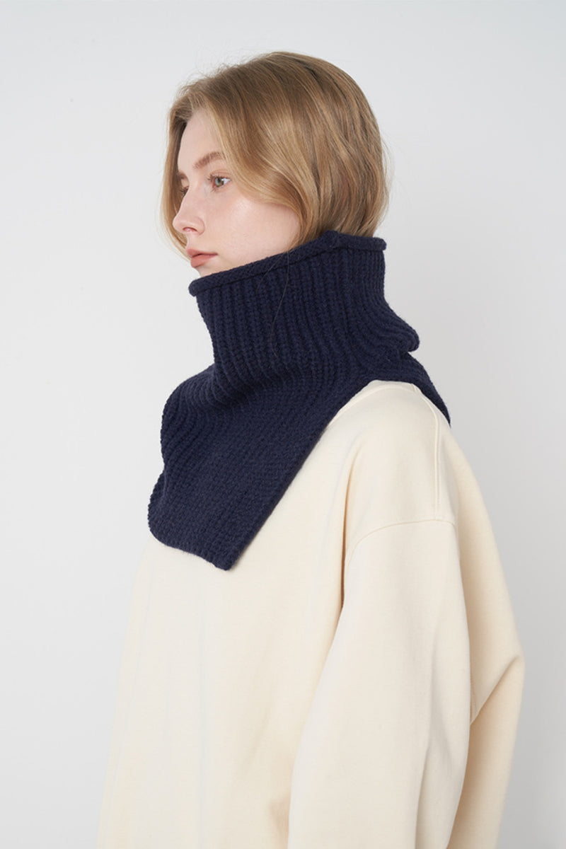 Hazel Blues® |  Slit Pullover Knit Scarf