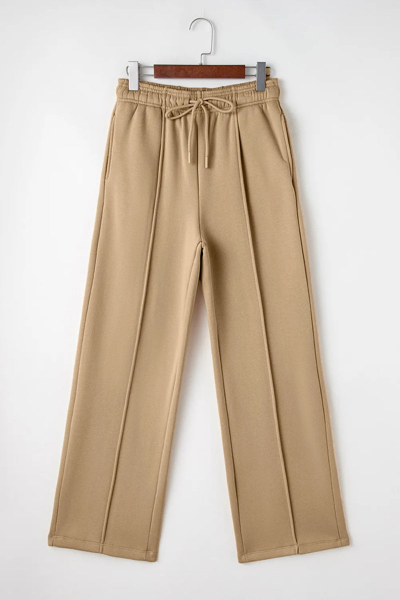 Hazel Blues® |  Drawstring Wide Leg Pants with Pockets