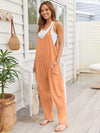 Hazel Blues® |  V-Neck Spaghetti Strap Jumpsuit