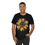 Hazel Blues® |  Sunflower Leopard Graphic Tee
