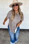 Hazel Blues® |  PREORDER: Joey Washed Cotton Boyfriend Tee Fall Colors