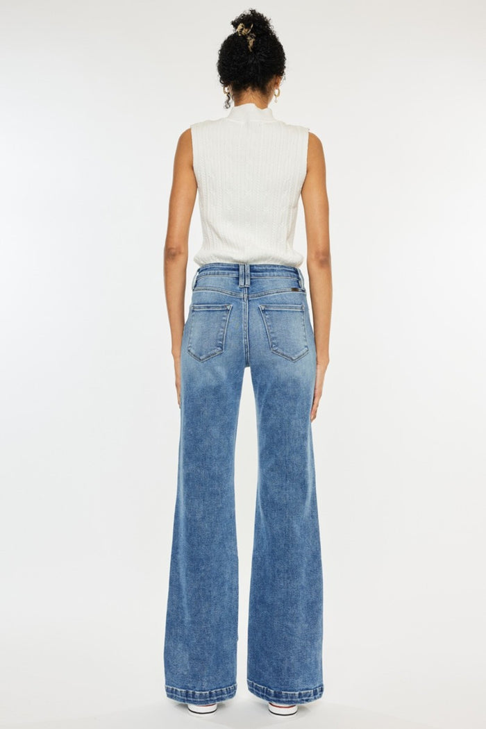 Hazel Blues® |  Kancan High Rise Wide Leg Jeans