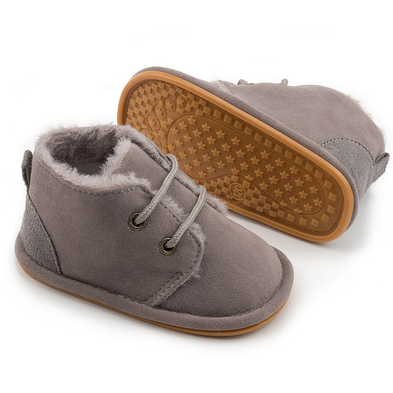 Hazel Blues® |  Round Toe Thermal Kid Sneakers