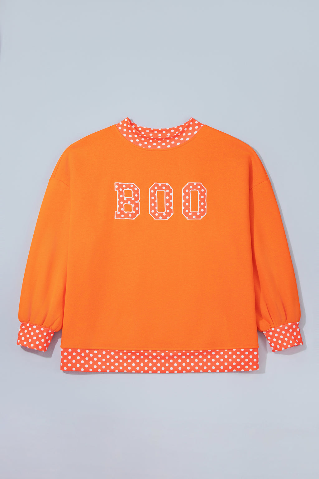 Violet Jane Orange Halloween Graphic Sweatshirt