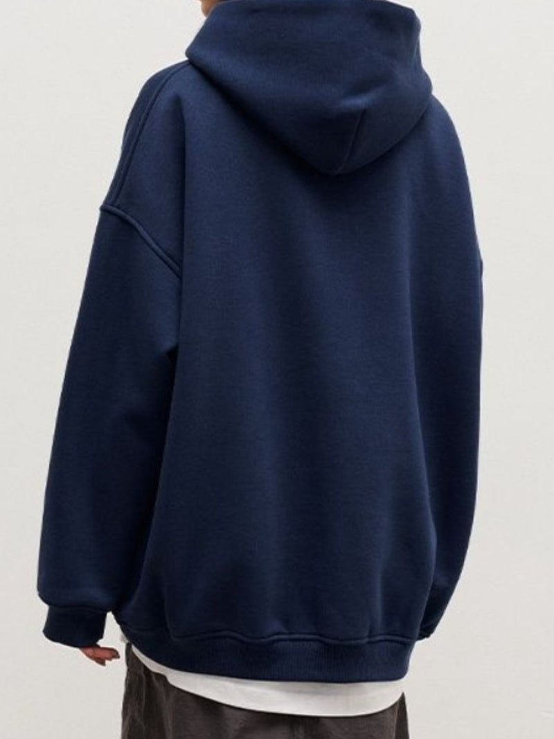 Hazel Blues® |  Pocketed Dropped Shoulder Long Sleeve Hoodie