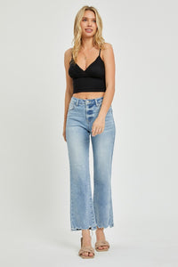 Hazel Blues® |  RISEN High Rise Straight Jeans