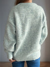 Hazel Blues® |  Round Neck Long Sleeve Sweater