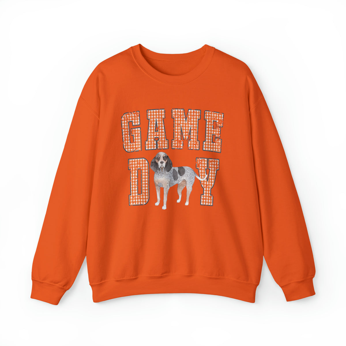 Hazel Blues® |  TN Vols Game Day Gingham Sweatshirt