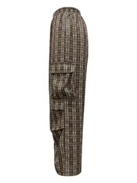 Hazel Blues® |  Plaid Wide Leg Pants with Pockets