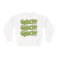 Hazel Blues® |  Grinchy Grinchy Grinchy Faux Sequin Graphic Sweatshirt