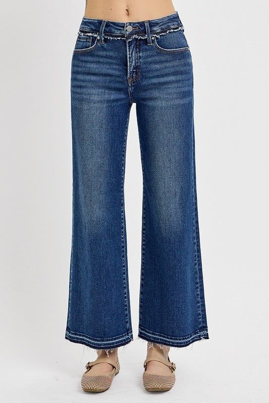 Hazel Blues® | RISEN Tummy Control Bootcut Jeans