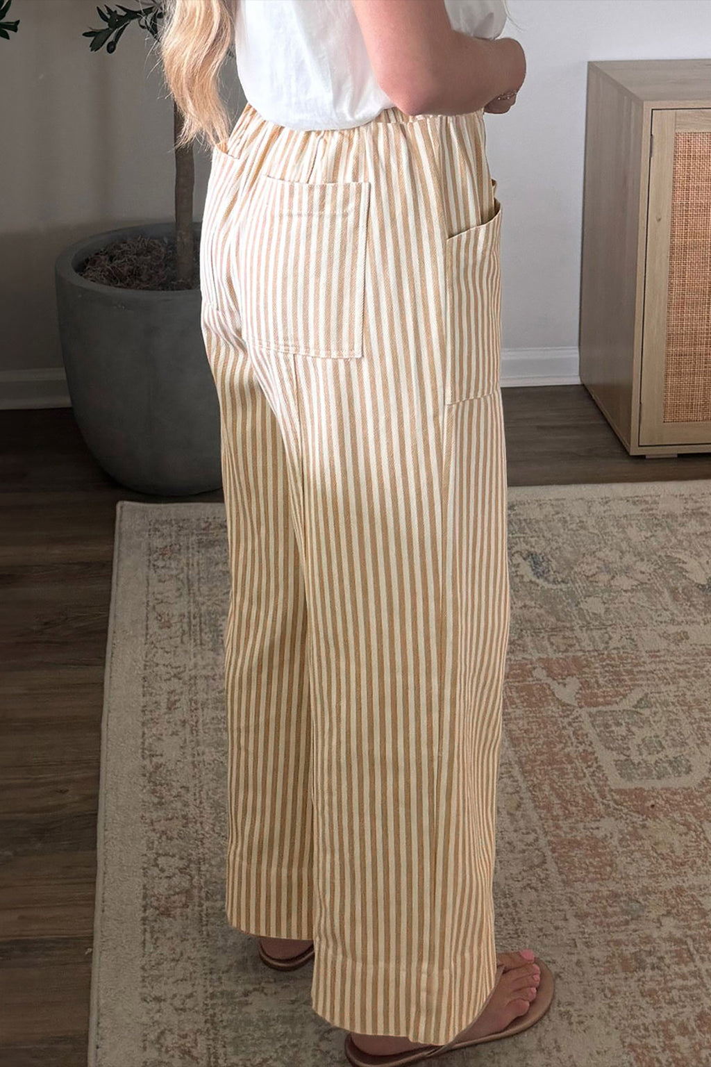 Lottie James Striped Pants