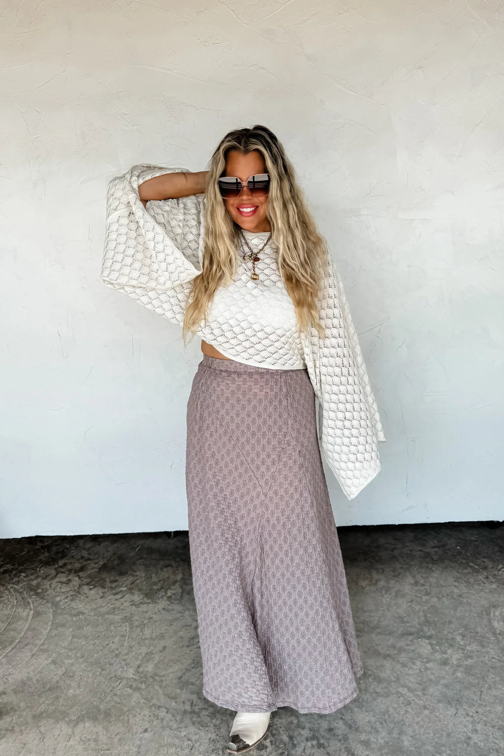 Hazel Blues® |  PREORDER: Let's Dance Lace Skirt