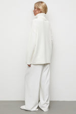 Hazel Blues® |  Basic Bae Turtleneck Dropped Shoulder Long Sleeve Sweater