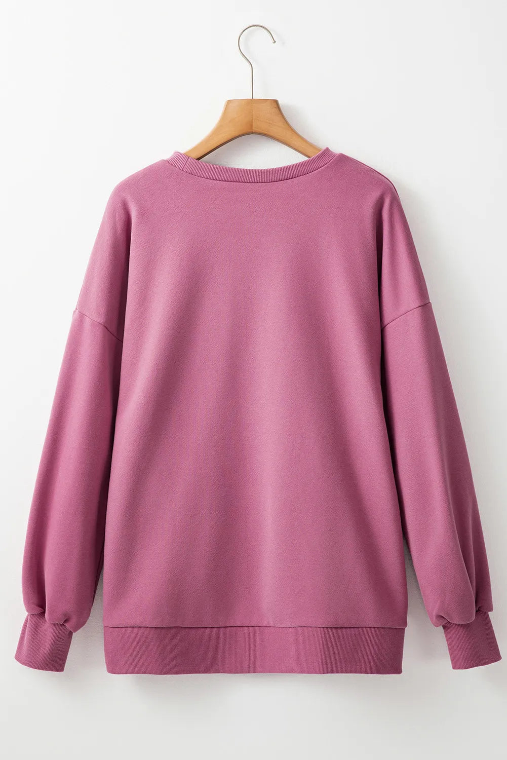 Hazel Blues® |  Round Neck Long Sleeve Sweatshirt