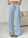 Hazel Blues® |  Tied Striped Wide Leg Pants