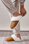 Hazel Blues® |  Faux Fur Round Toe Slippers