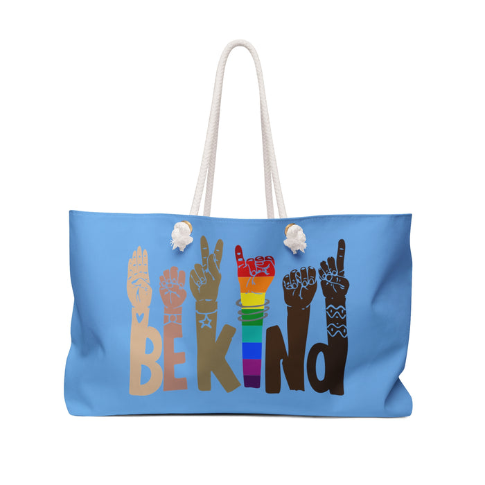 Hazel Blues® |  Be Kind Weekender Bag