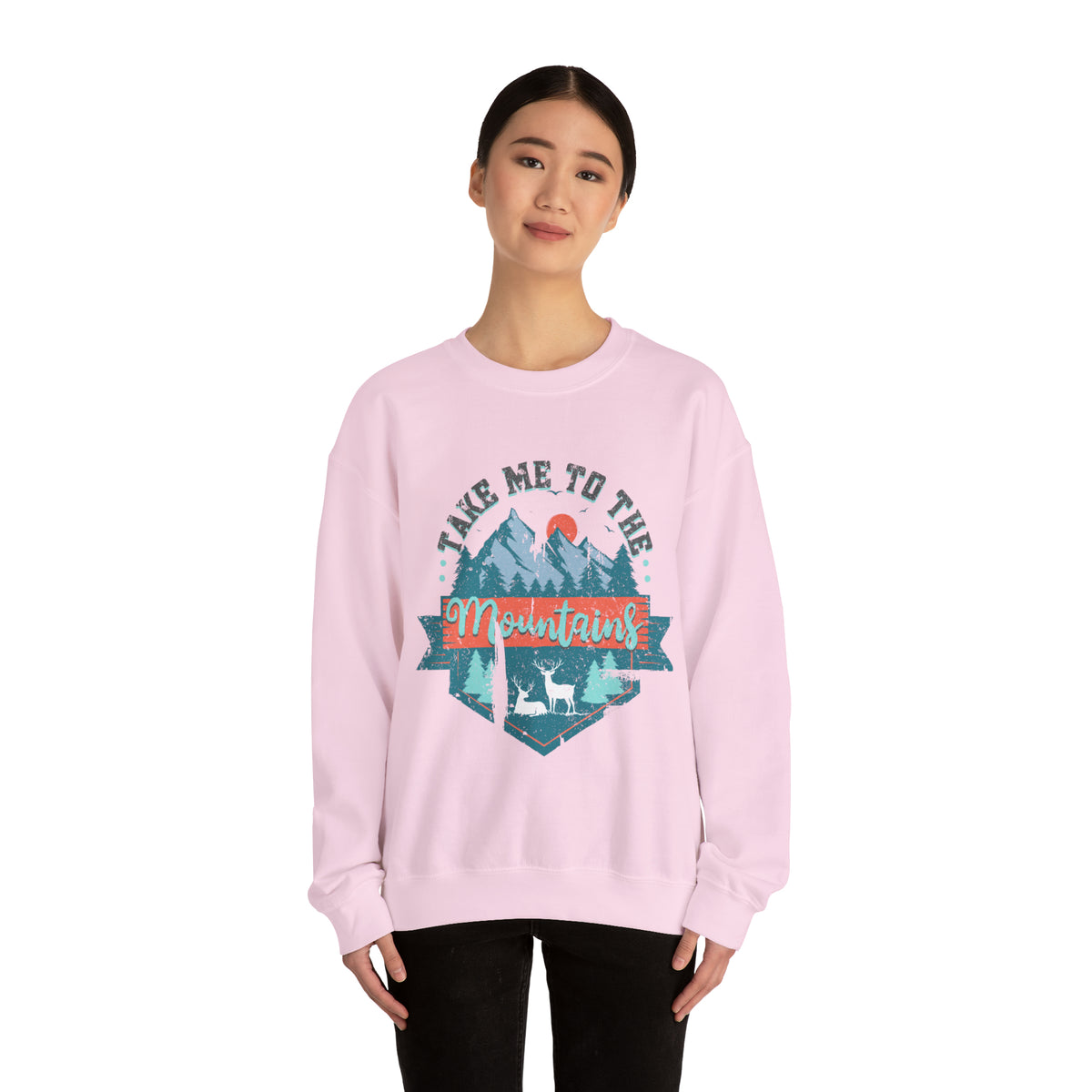 Hazel Blues® |  Take Me To The Mountains Graphic Sweatshirt