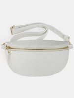 Hazel Blues® |  PU Leather Adjustable Strap Crossbody Bag