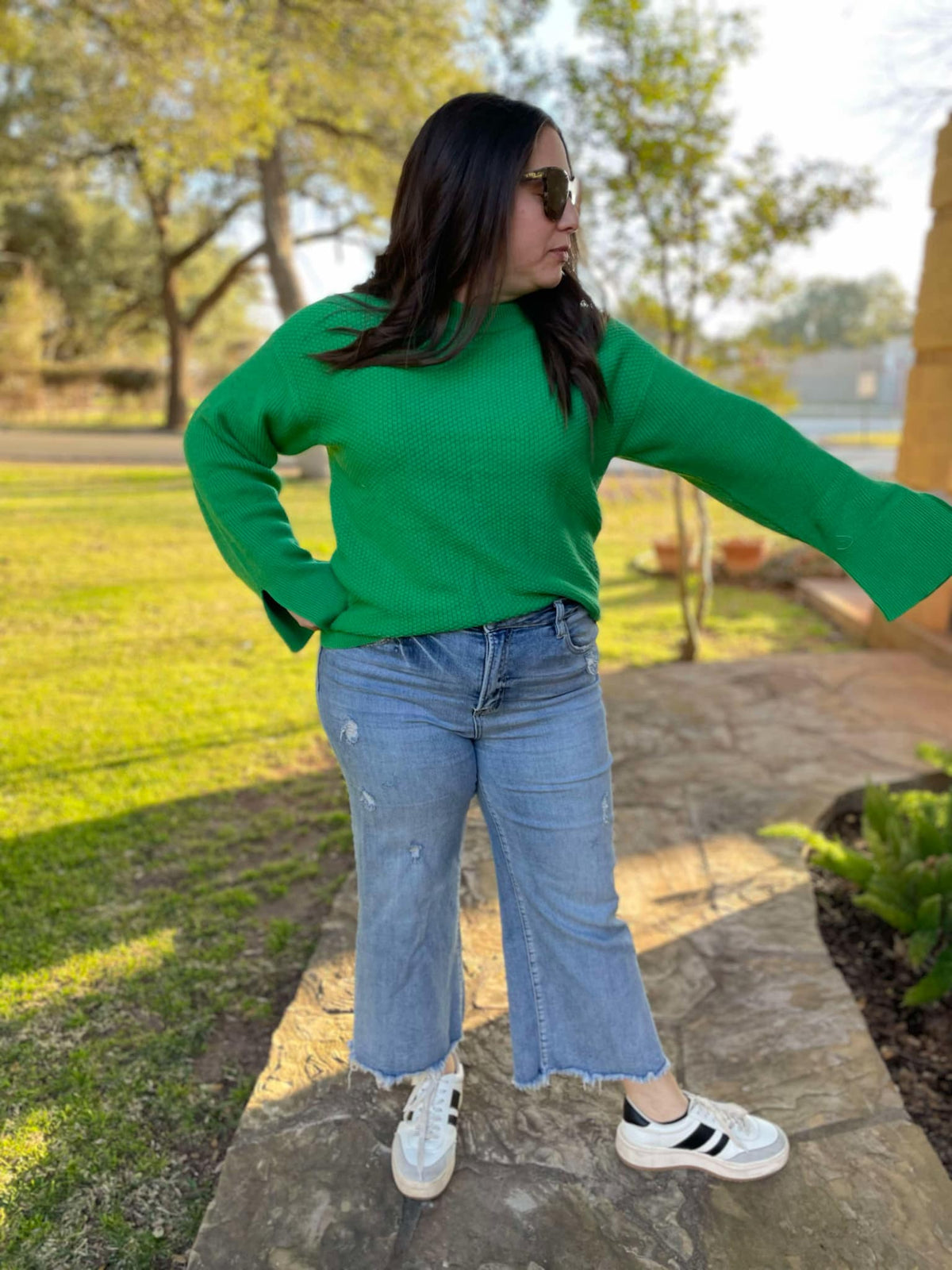 Hazel Blues® |  PREORDER: Skimming The Surface Sweater in Four Colors