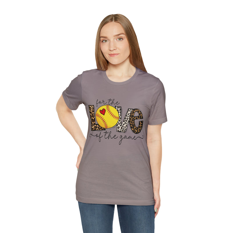 Hazel Blues® |  Love of the Game Softball Graphic Tee