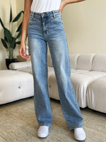 Hazel Blues® |  Judy Blue High Waist Wide Leg Jeans