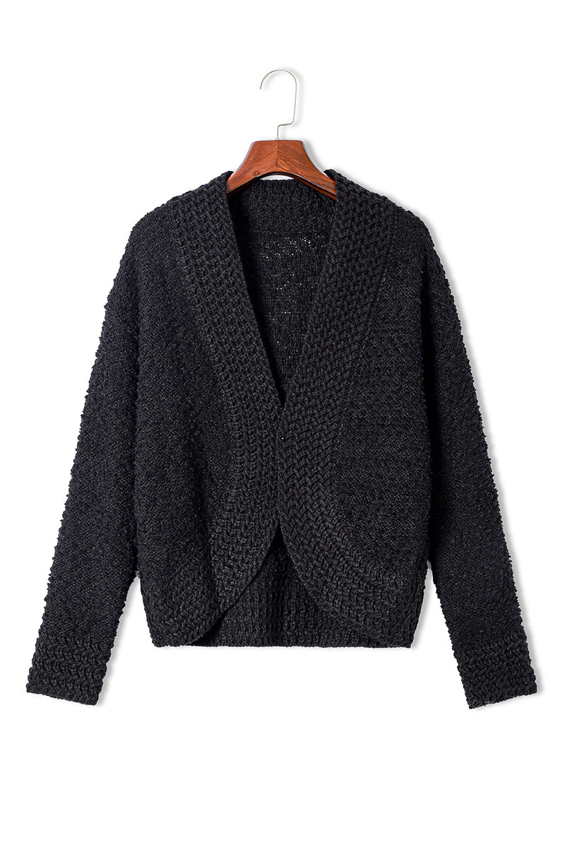 Hazel Blues® |  Solid Color Open Front Cardigan