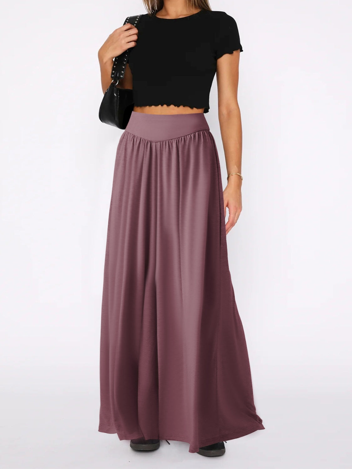 Hazel Blues® |  High Waist Wide Leg Pants