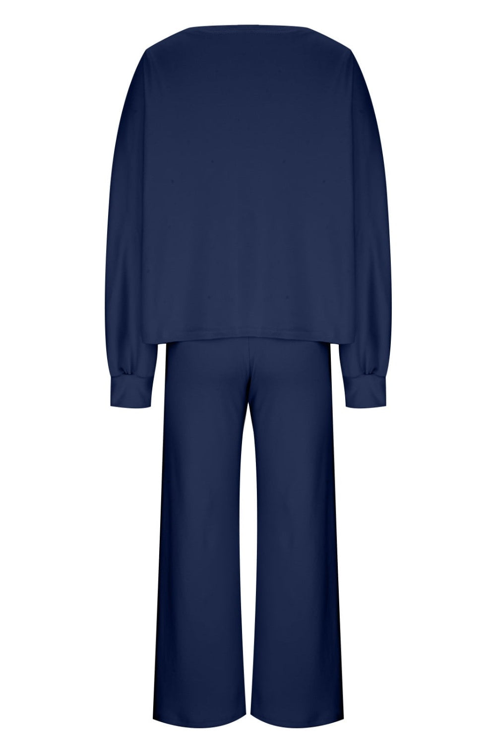 Hazel Blues® |  Round Neck Long Sleeve Top and Pants Set