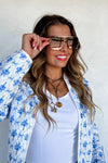 Hazel Blues® |  Flora Jane Quilted Jacket