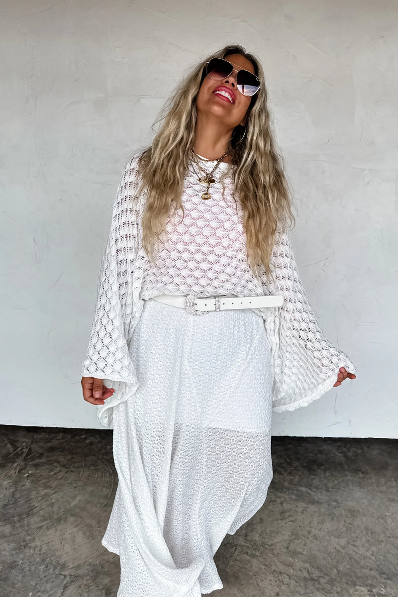 Hazel Blues® |  PREORDER: Let's Dance Lace Skirt
