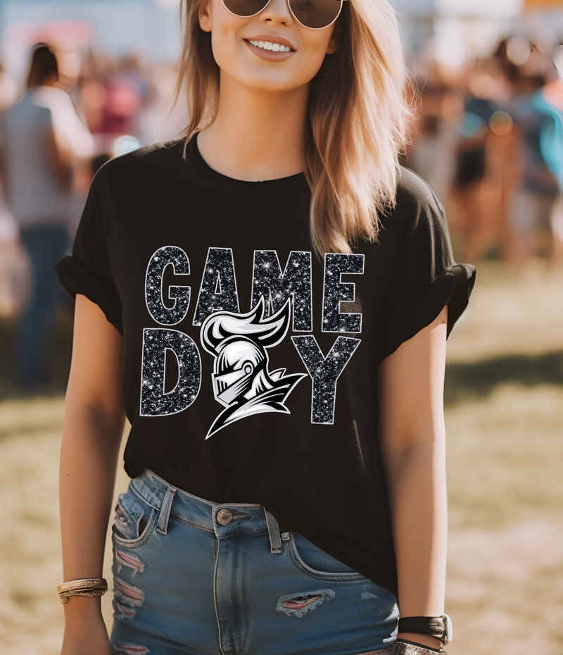 Hazel Blues® | Knights Game Day Glitter - Tee