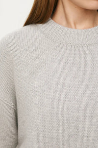 Hazel Blues® |  Basic Bae Round Neck Dropped Shoulder Sweater