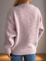Hazel Blues® |  Round Neck Long Sleeve Sweater